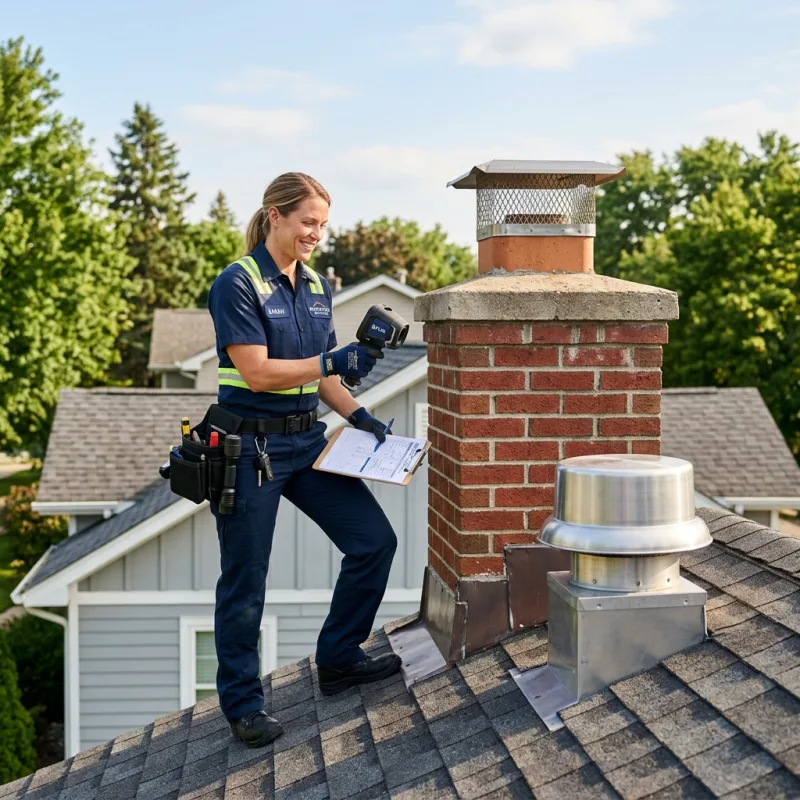 Technician removing a deceased bird from an indoor space in Springfield